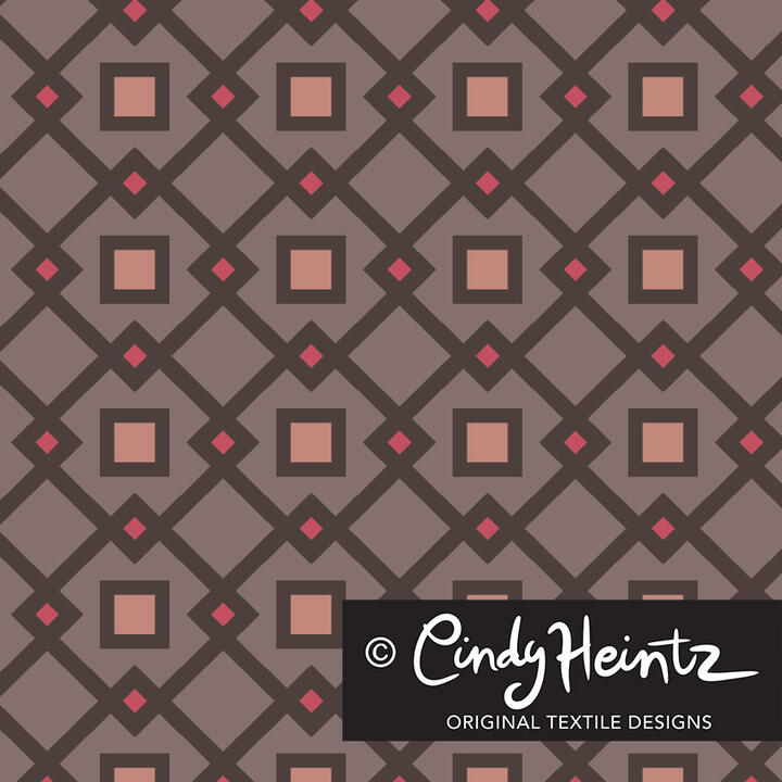 Mid Mod Diamond © 2026 Cindy Heintz Mid Mod Diamond © 2026 Cindy Heintz